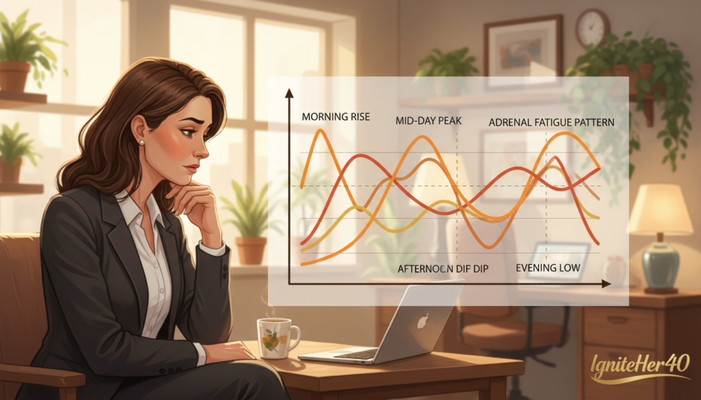 adrenal fatigue women cortisol patterns