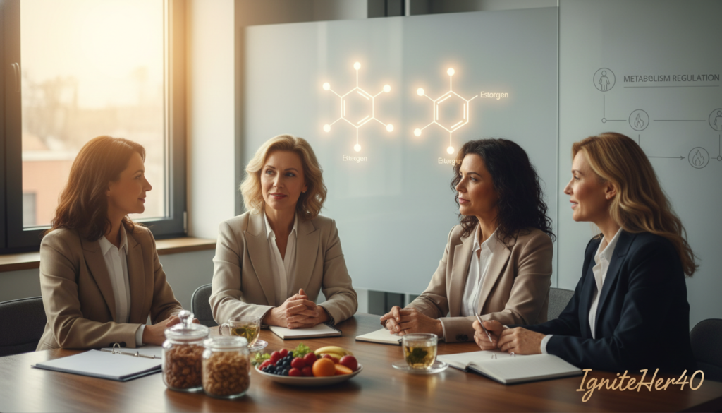 estrogen and metabolism regulation in women