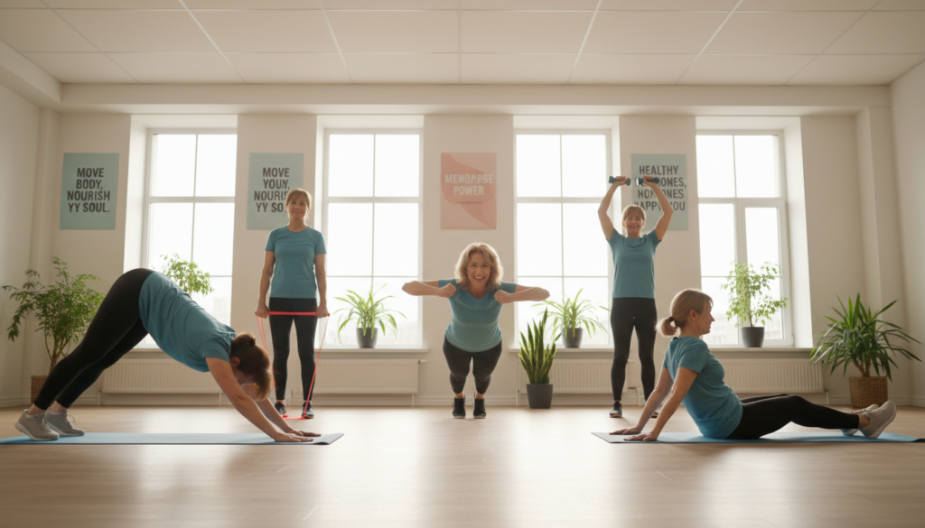 exercises for menopause belly fat burning