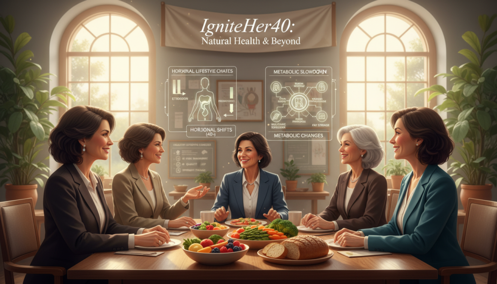 hormones and weight gain women over 40