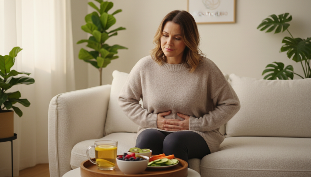 how to reduce bloating after 40