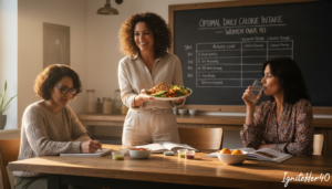how many calories for women over 40 to lose weight