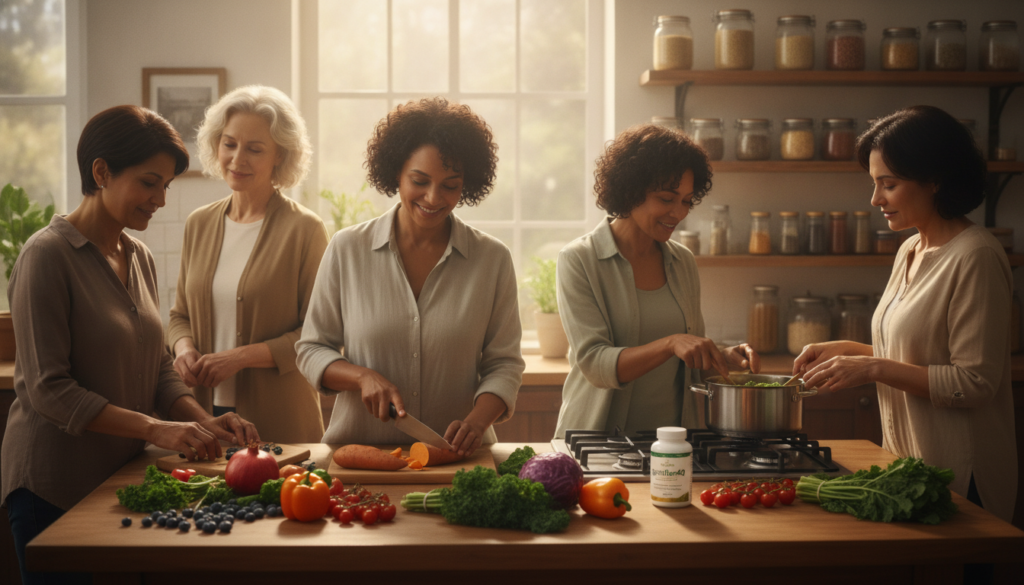 diet and lifestyle changes for hormonal health after 40