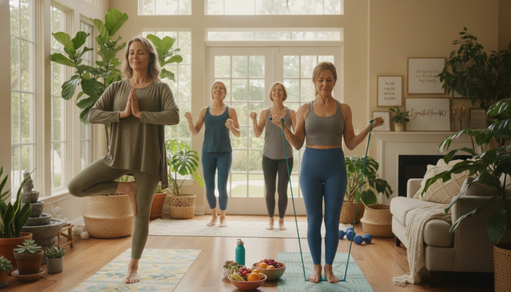 effective exercise routines for women in their 40s