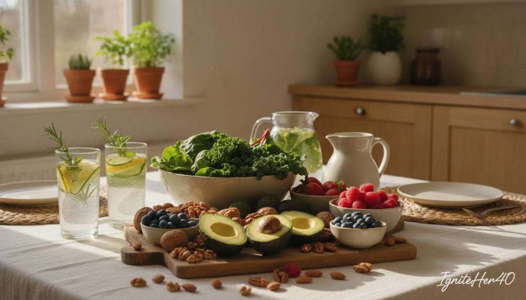 foods that promote hormone balance in your 40s